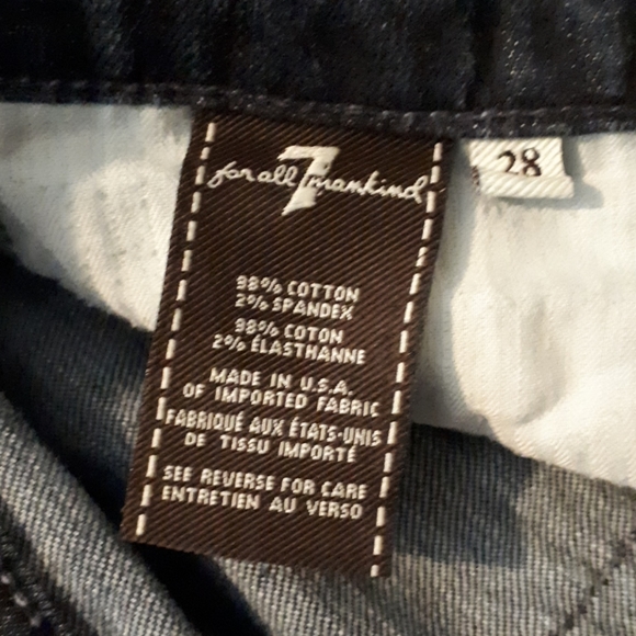 Womans "7 for all man kind" Jean's - Picture 6 of 6